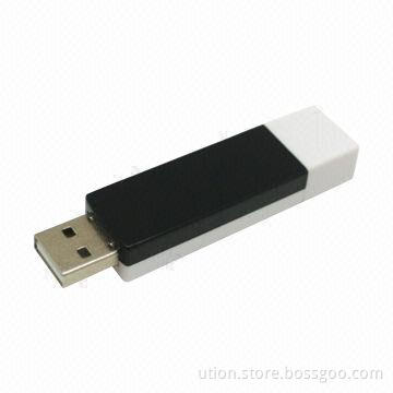 USB 2.0 Flash Drive with 1 to 32GB Capacity, Customized Free Logo and Sample
